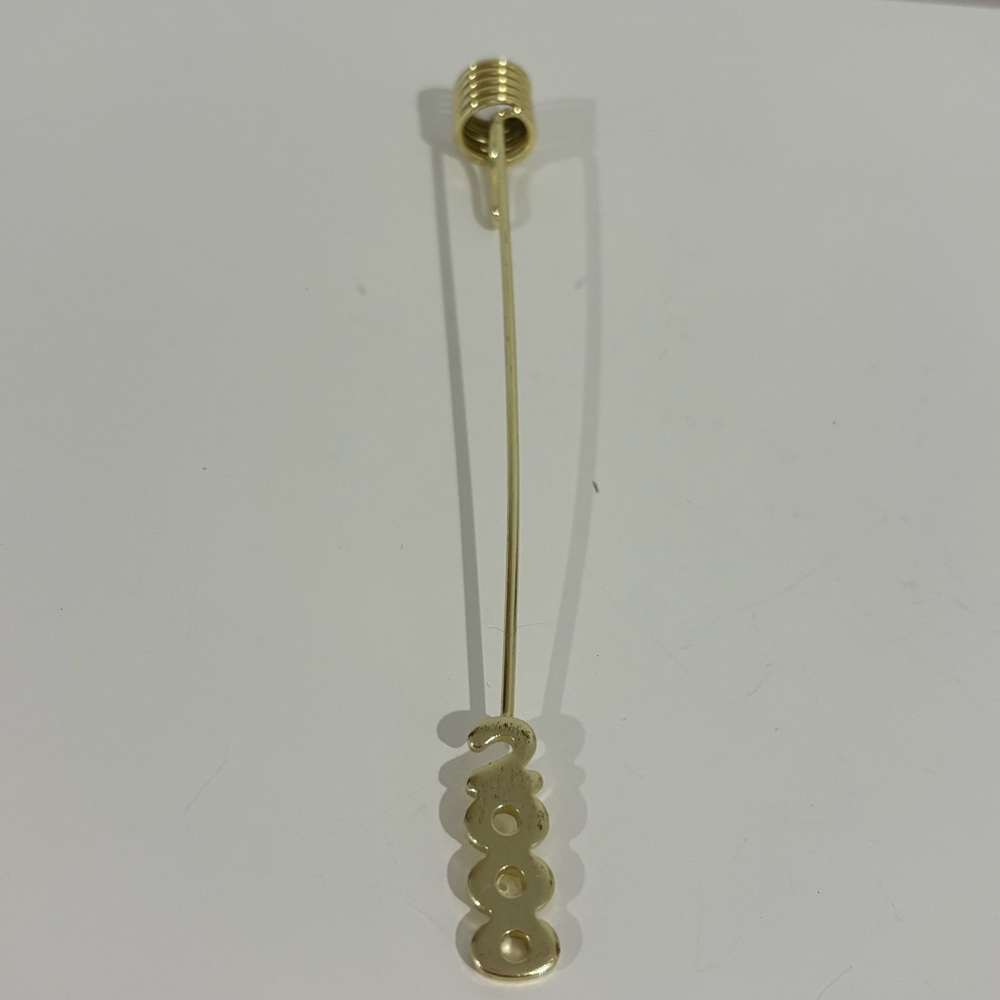 Vintage German Traditional Christmas tree Candlestick Holder year 2000 brass